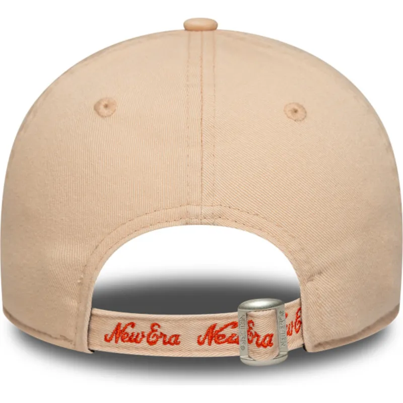 new-era-los-angeles-city-9twenty-justerbar-lyserod-kvindekasket-med-buet-skygge