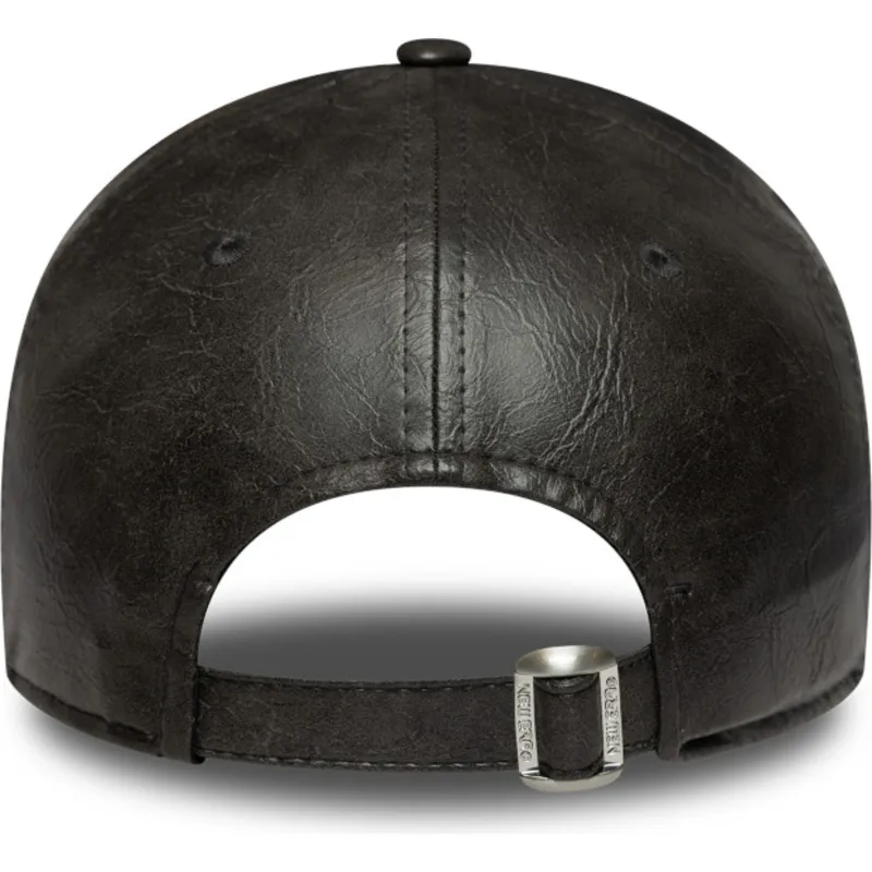 shapka-izvita-cherna-reguliruem-9twenty-tonal-na-new-york-yankees-mlb-ot-new-era