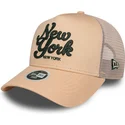 casquette-trucker-rose-pour-femme-a-frame-city-new-york-new-era