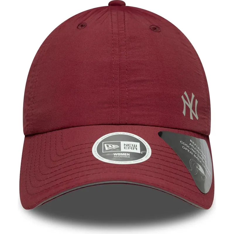 shapka-izvita-chervena-reguliruema-open-back-flawless-na-new-york-yankees-mlb-ot-new-era