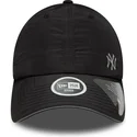 justerbar-sort-buet-kasket-til-kvinder-open-back-flawless-fra-new-york-yankees-mlb-fra-new-era