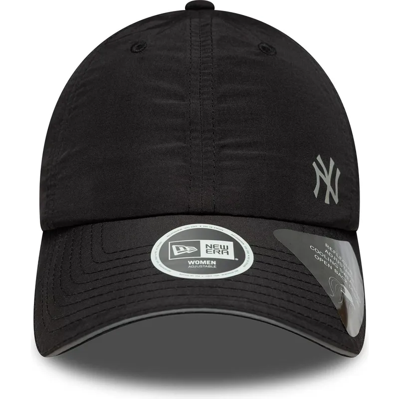 shapka-izvita-cherna-reguliruem-open-back-flawless-na-new-york-yankees-mlb-ot-new-era