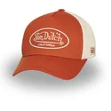 justerbar-orange-og-beige-trucker-kasket-lof-b33-fra-von-dutch