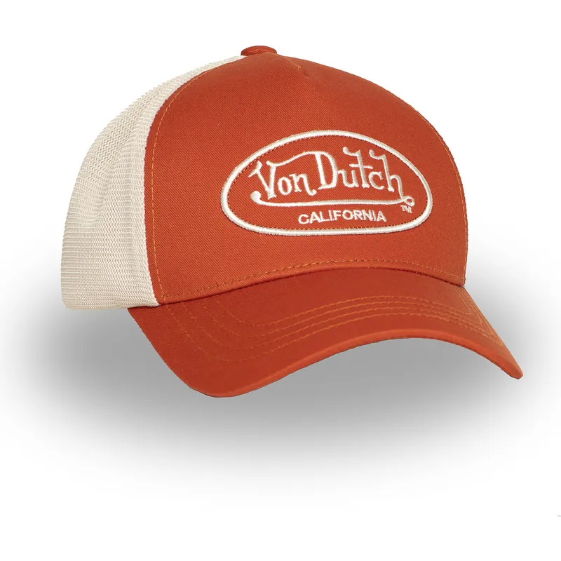von-dutch-justerbar-orange-og-beige-truckerkasket-lof-b33