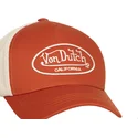 justerbar-orange-og-beige-trucker-kasket-lof-b33-fra-von-dutch