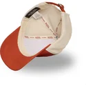 trucker-cap-orange-und-beige-verstellbar-lof-b33-von-von-dutch
