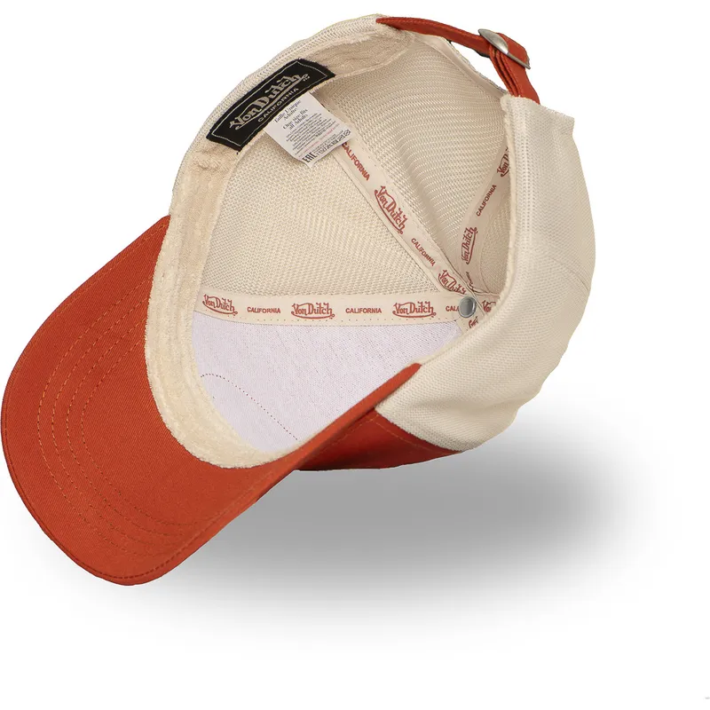 von-dutch-justerbar-orange-og-beige-truckerkasket-lof-b33