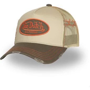 Von Dutch USED 06 Бежова Шапка Тракер