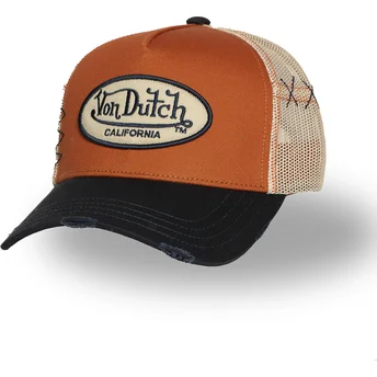 Шапка извита многоцветен снапбек от Von Dutch
