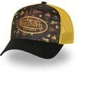 von-dutch-subl07-sort-og-gul-trucker-kasket