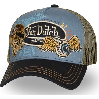 Шапка извита шапка тракер многоцветен снапбек PATCHES10 от Von Dutch