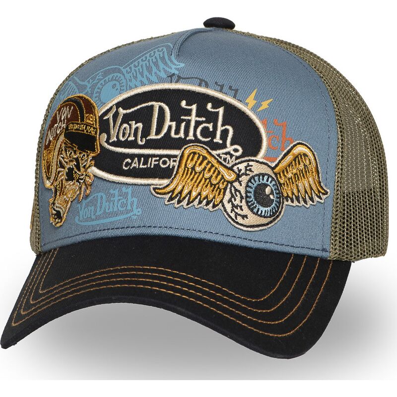 shapka-izvita-traker-mnogocveten-snapbek-patches10-ot-von-dutch shapka-izvita-traker-mnogocveten-snapbek-patches10-ot-von-dutch