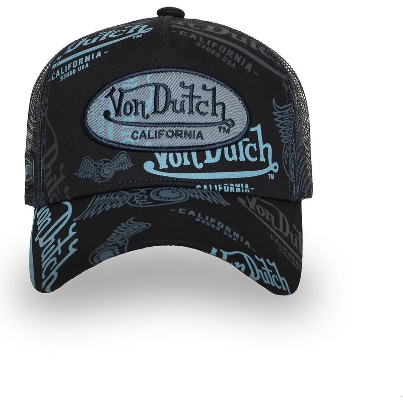 shapka-izvita-traker-cherna-snapbek-cafe06-ot-von-dutch