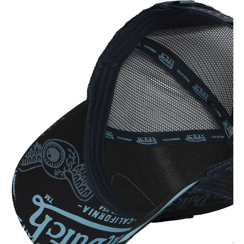 shapka-izvita-traker-cherna-snapbek-cafe06-ot-von-dutch