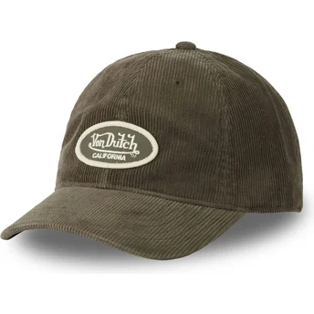 Шапка извита зелена регулируема от Von Dutch