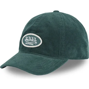 Grüne verstellbare Curved Cap LOG08 von Von Dutch