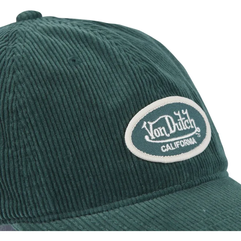 shapka-izvita-zelena-reguliruem-log08-ot-von-dutch