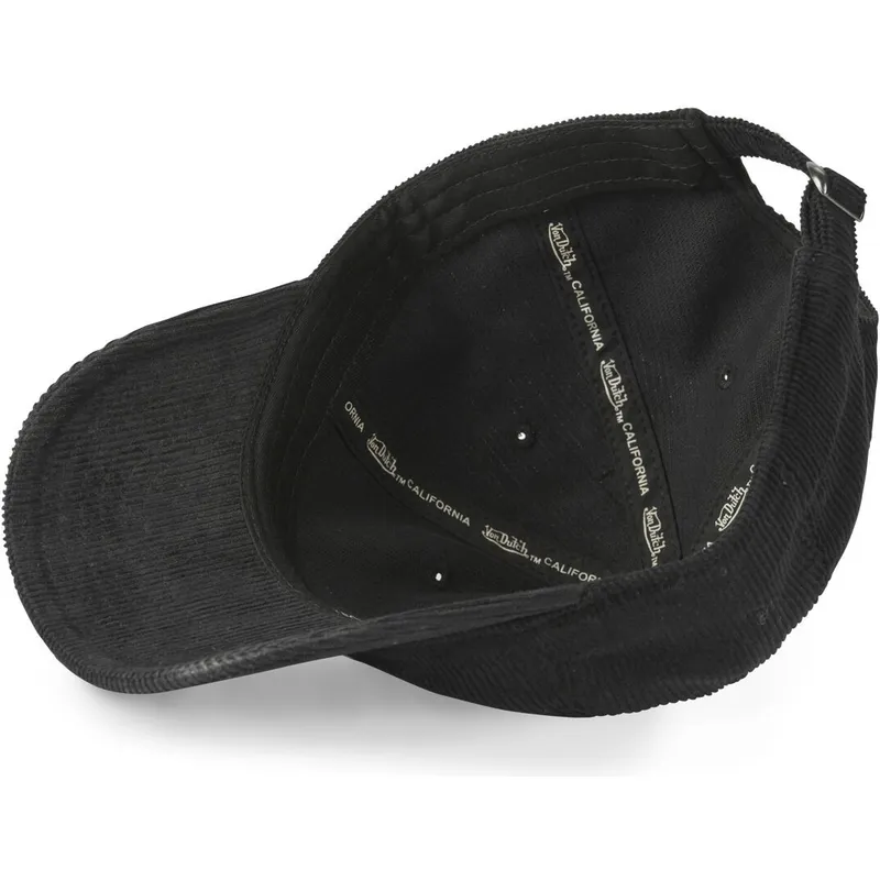 justerbar-sort-buet-kasket-log09-fra-von-dutch