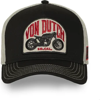 Casquette trucker noire et blanche SEM03 Von Dutch