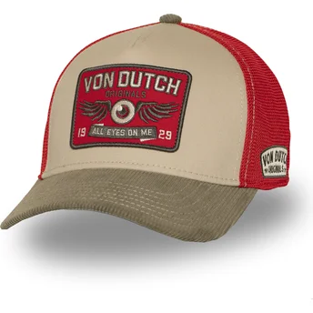 Шапка извита многоцветен снапбек от Von Dutch