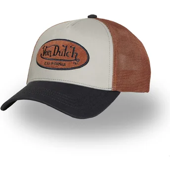 Шапка извита тракер многоцветен снапбек TERRY10 от Von Dutch