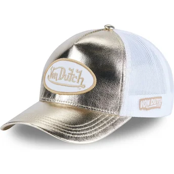 Χρυσό καπέλο trucker REG G της Von Dutch