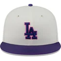 beige-und-violett-flache-kappe-59fifty-clr-dvlp-los-angeles-dodgers-mlb-von-new-era