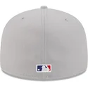 graue-flache-angepasste-59fifty-cracked-kappe-der-los-angeles-dodgers-mlb-von-new-era