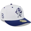 59fifty-new-era-brooklyn-dodgers-mlb-spieler-jackie-robinson-weisse-und-blaue-gebogene-kappe