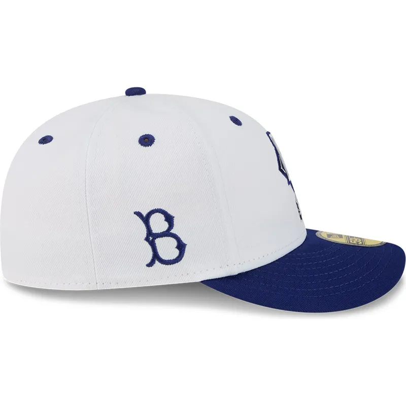 hvid-og-bla-buet-59fifty-player-jackie-robinson-brooklyn-dodgers-mlb-cap-fra-new-era
