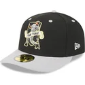 buet-sort-og-gra-justeret-59fifty-player-frank-thomas-kasket-fra-chicago-white-sox-mlb-fra-new-era