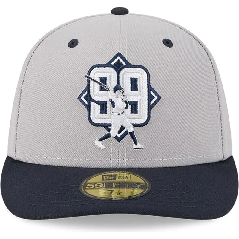 gra-og-marinebla-buet-59fifty-player-aaron-judge-new-york-yankees-mlb-kasket-fra-new-era