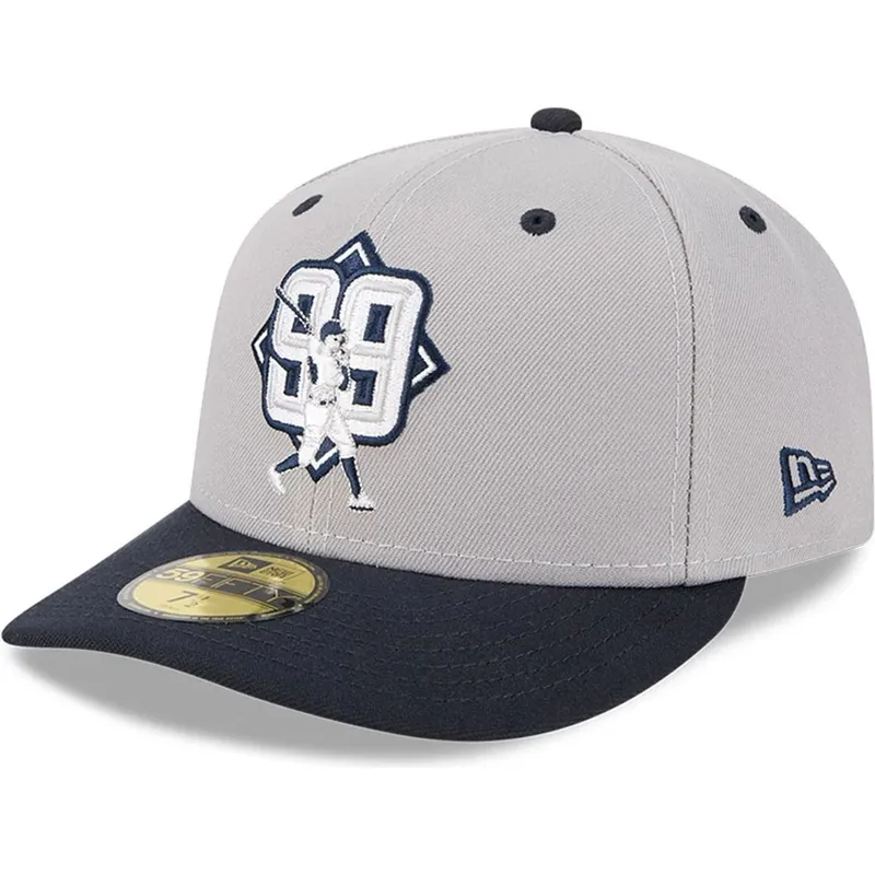 gra-og-marinebla-buet-59fifty-player-aaron-judge-new-york-yankees-mlb-kasket-fra-new-era