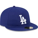 los-angeles-dodgers-mlb-new-era-59fifty-retro-crown-a-frame-easy-bla-fladskygget-justerbar-kasket