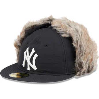 Καπέλο με ίσιο γείσο μαύρο προσαρμοσμένο 59FIFTY Winter...