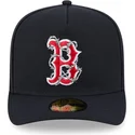 marineblaue-gebogene-verstellbare-59fifty-a-frame-wired-kappe-von-boston-red-sox-mlb-von-new-era
