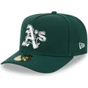 shapka-izvita-zelena-prilepnala-59fifty-a-frame-wired-na-oakland-athletics-mlb-ot-new-era
