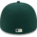 grune-gebogene-verstellbare-59fifty-a-frame-wired-kappe-von-oakland-athletics-mlb-von-new-era