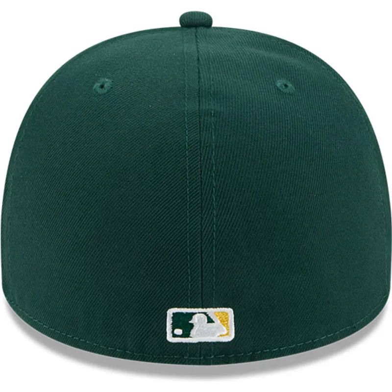 shapka-izvita-zelena-prilepnala-59fifty-a-frame-wired-na-oakland-athletics-mlb-ot-new-era