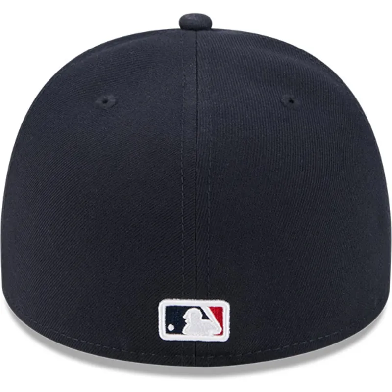 marineblaue-gebogene-verstellbare-59fifty-a-frame-cartoon-kappe-von-boston-red-sox-mlb-von-new-era marineblaue-gebogene-verstellbare-59fifty-a-frame-cartoon-kappe-von-boston-red-sox-mlb-von-new-era