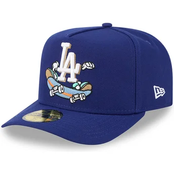 Καπέλο καμπύλο μπλε 59FIFTY A Frame Cartoon των Los Angeles Dodgers MLB της New Era