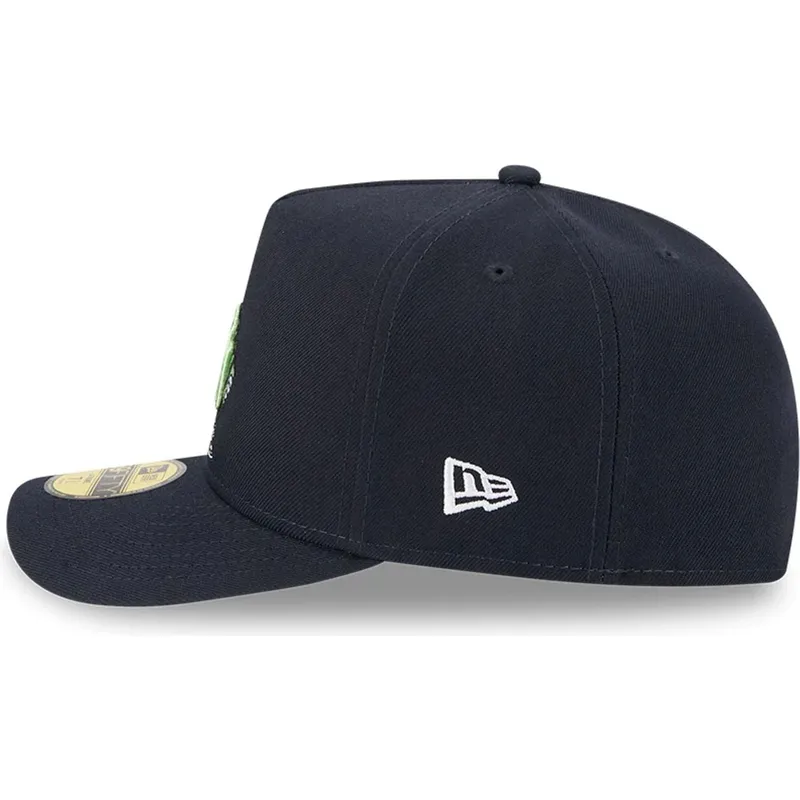 marineblaue-gebogene-verstellbare-59fifty-a-frame-cartoon-kappe-der-new-york-yankees-mlb-von-new-era