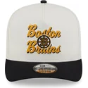 shapka-izvita-bezhov-snapbek-9fifty-a-frame-chainstitch-na-boston-bruins-nhl-ot-new-era