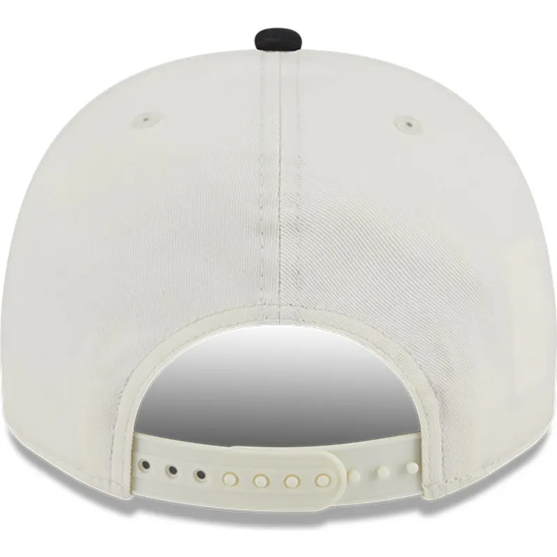 shapka-izvita-bezhov-snapbek-9fifty-a-frame-chainstitch-na-los-angeles-kings-nhl-ot-new-era