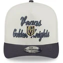 shapka-izvita-bezhov-snapbek-9fifty-a-frame-chainstitch-na-vegas-golden-knights-nhl-ot-new-era