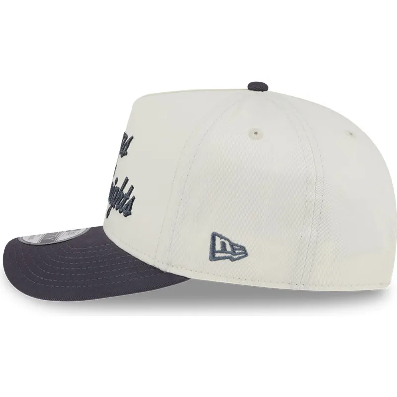 beige-und-graue-gebogene-kappe-snapback-9fifty-a-frame-chainstitch-der-vegas-golden-knights-nhl-von-new-era