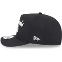 shapka-izvita-cherna-snapbek-9fifty-a-frame-chainstitch-na-los-angeles-kings-nhl-ot-new-era