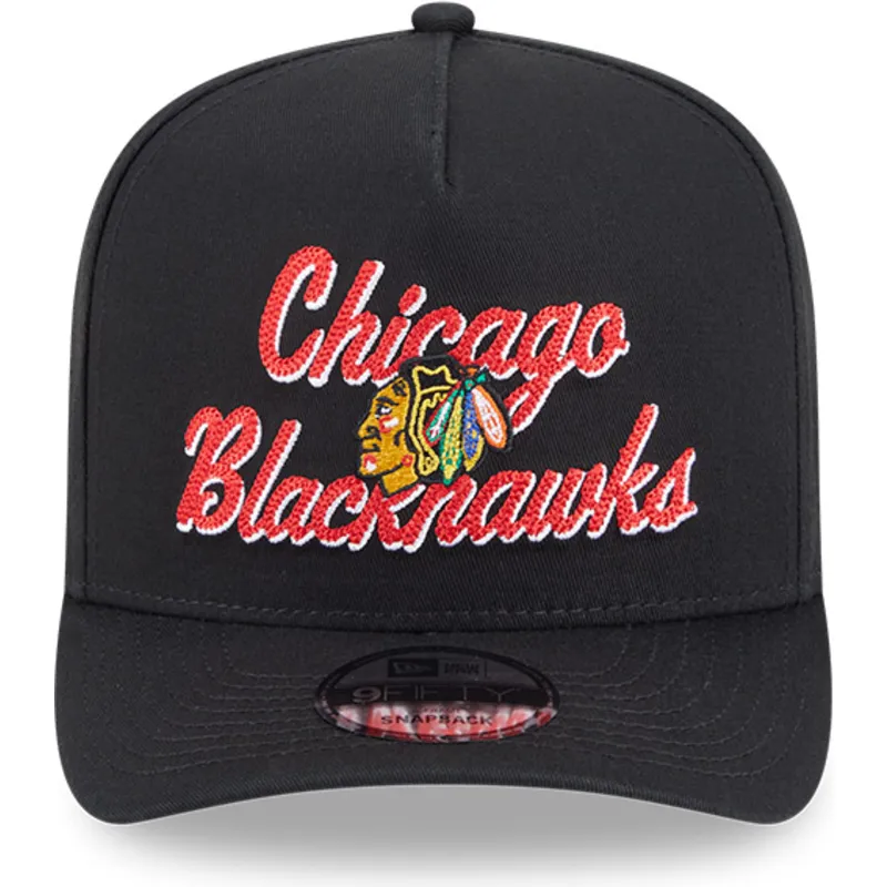 shapka-izvita-cherna-snapbek-9fifty-a-frame-chainstitch-na-chicago-blackhawks-nhl-ot-new-era shapka-izvita-cherna-snapbek-9fifty-a-frame-chainstitch-na-chicago-blackhawks-nhl-ot-new-era