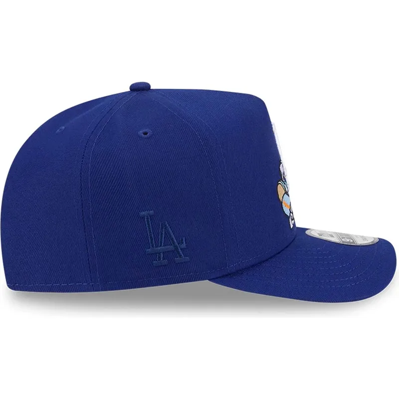 shapka-izvita-sinya-snapbek-9fifty-a-frame-cartoon-na-los-angeles-dodgers-mlb-ot-new-era
