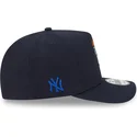 casquette-courbee-bleue-marine-snapback-9fifty-a-frame-cartoon-new-york-yankees-mlb-new-era